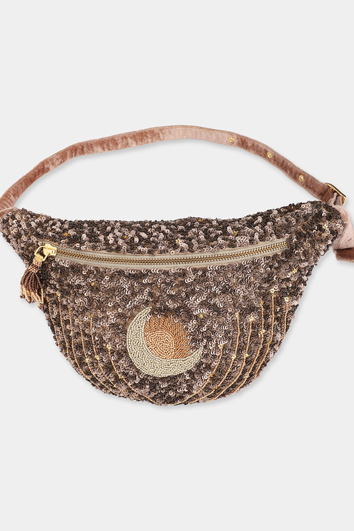 Sun Moon Fanny Pack "Bronze" Olivia Dar