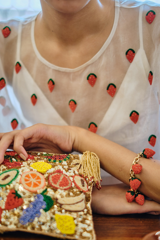 トップス Organdy Embroider Tops Organdy Embroider Tops