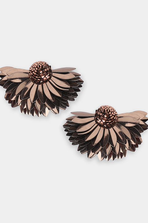 Marigold Earrings "Bronze"