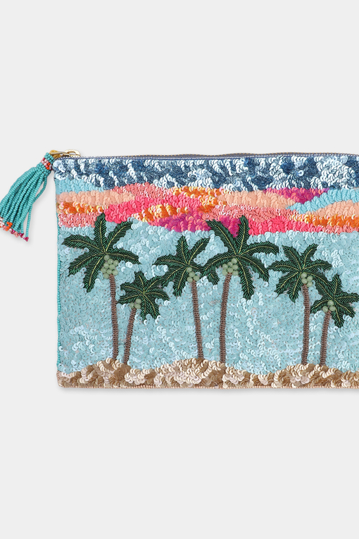 sunset-palm-tree-sequins-pouch