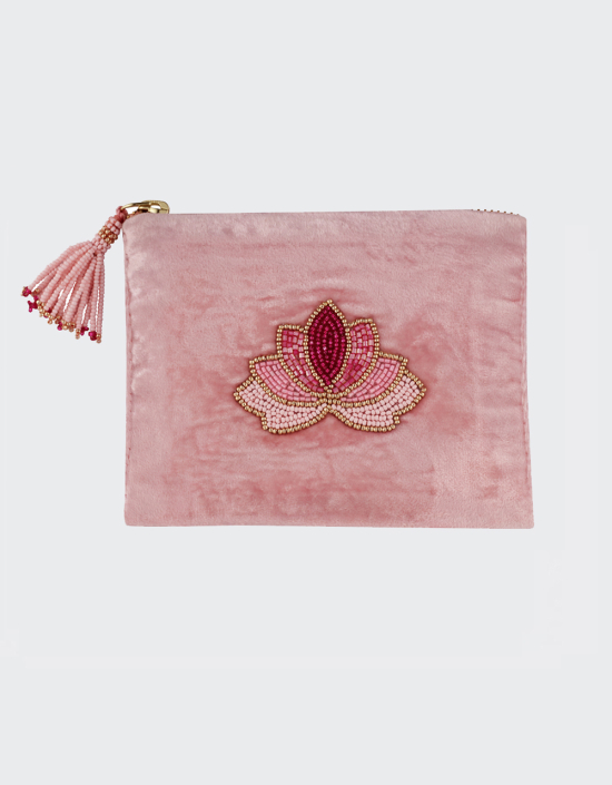 Lotus Jewelry Bag