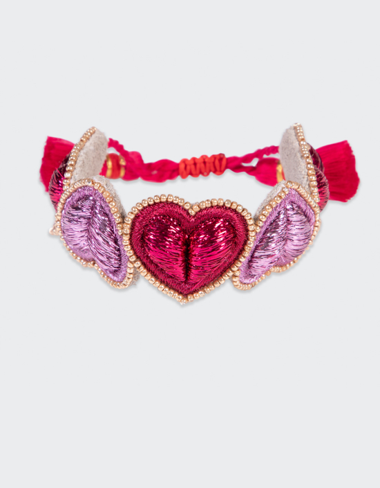 Sparkle Heart Bracelet