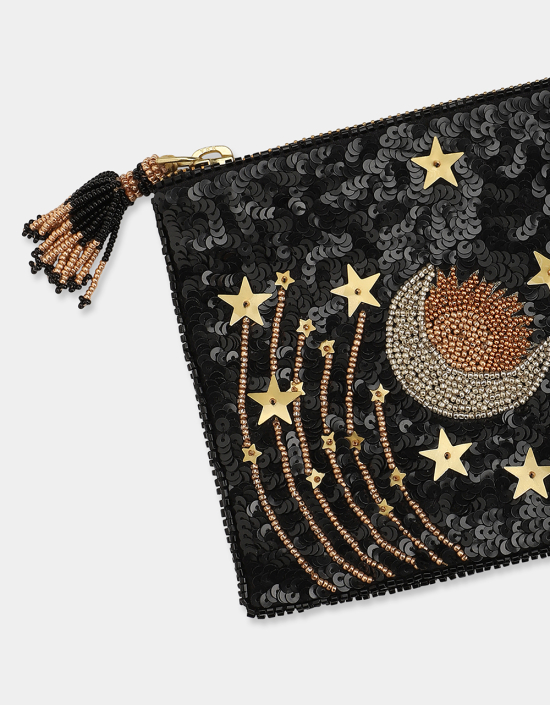 Sun Moon Jewelry Bag