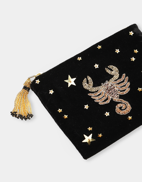 Scorpio Jewelry Bag