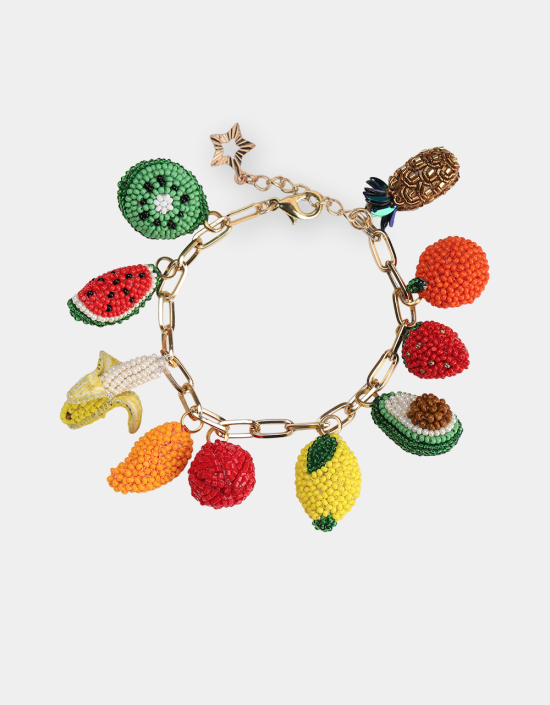 Mixed Fruits 3d Bracelet
