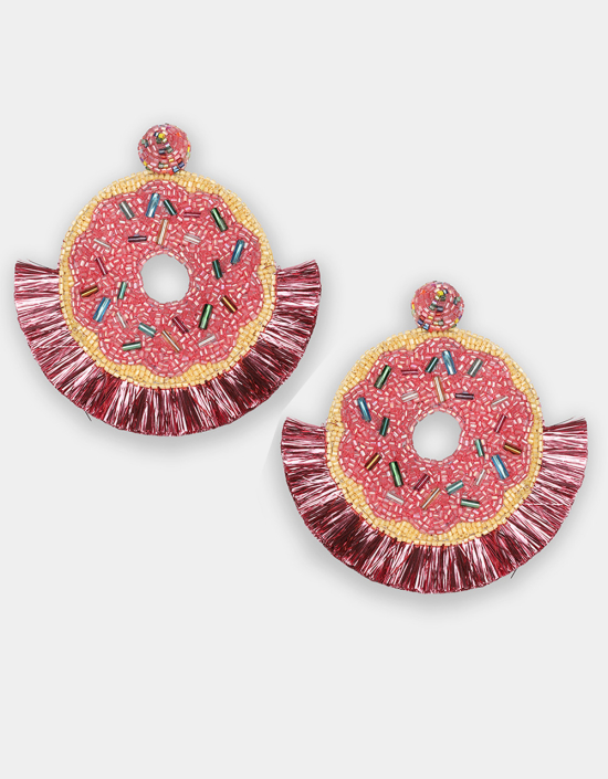 Mosaic Donut Earrings