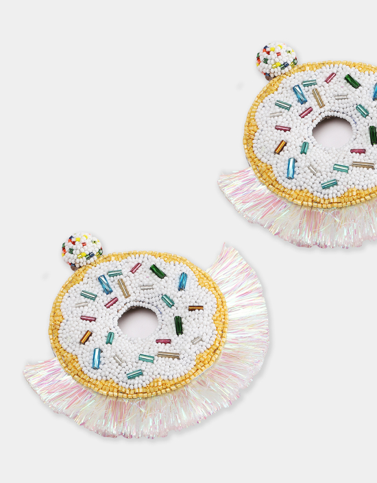 Mosaic Donut Earrings