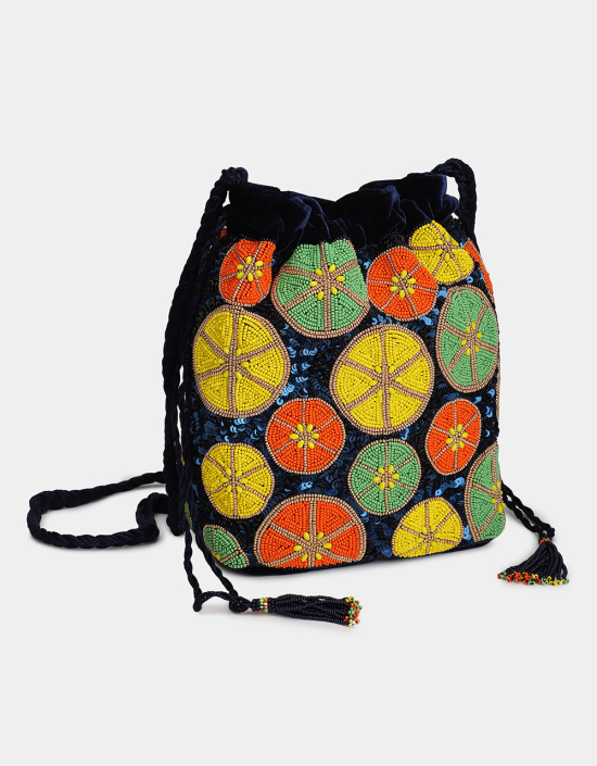 Citrus Bucket Bag