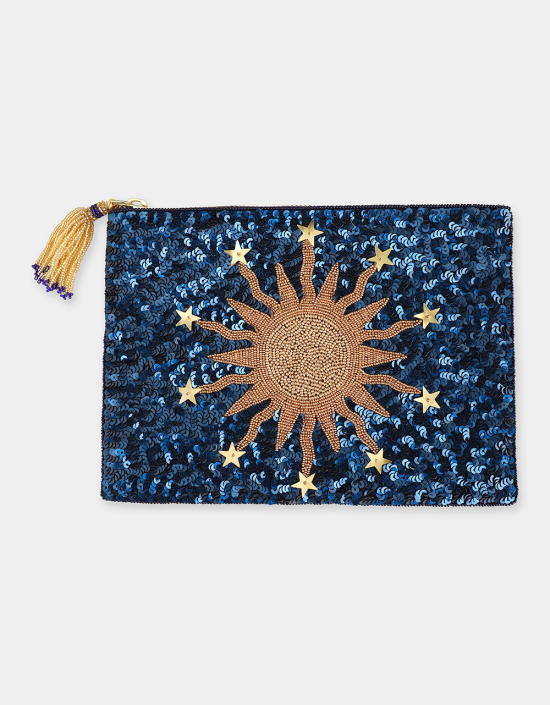 Sun Sequins Jewelry Bag