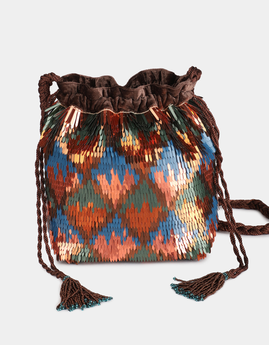 Diamond Ikat Bag