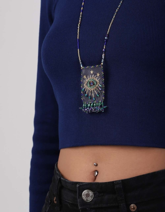 Mexican Heart Talisman Necklace