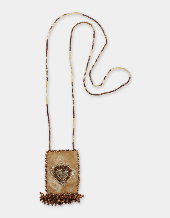 Mexican Heart Talisman Necklace