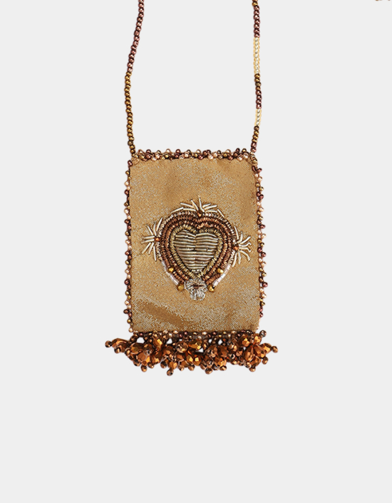 Mexican Heart Talisman Necklace