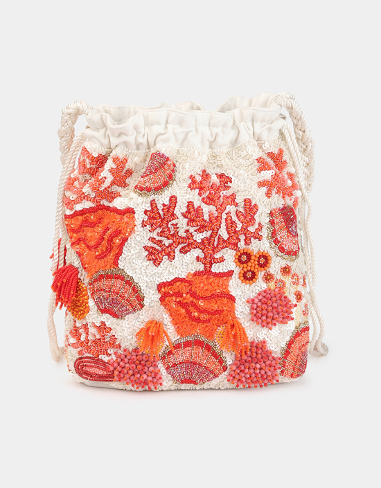 Bucket Bag Coral