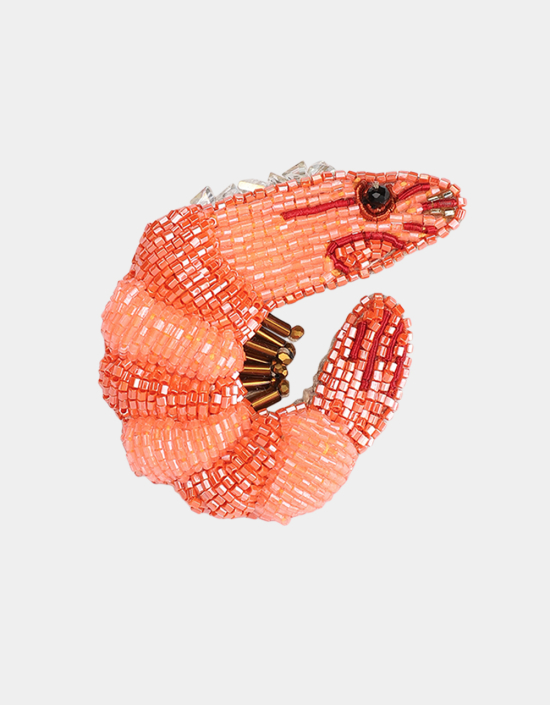 Shrimp Brooch