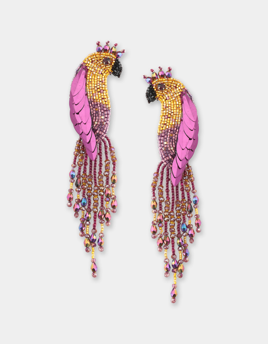 Peacock Earrings