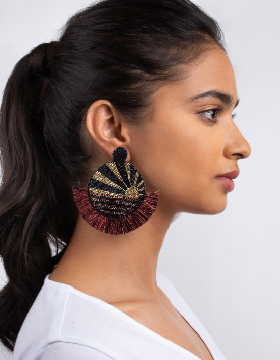 Mosaic Sunset Earrings