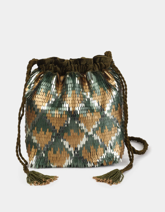 Diamond Ikat Bag