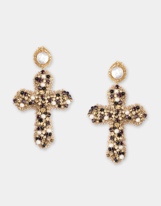 Cross Earrings