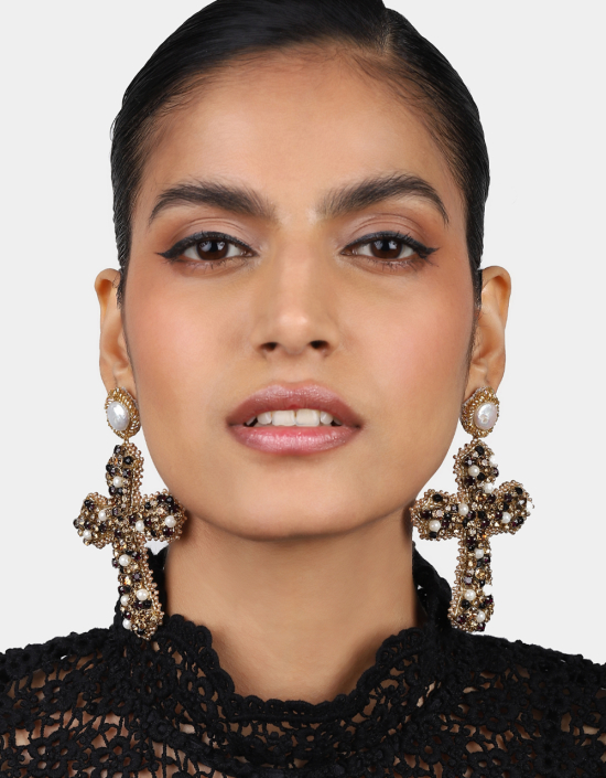 Cross Earrings