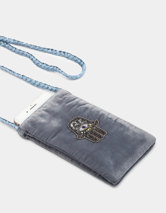 Hand Eye Phone Bag