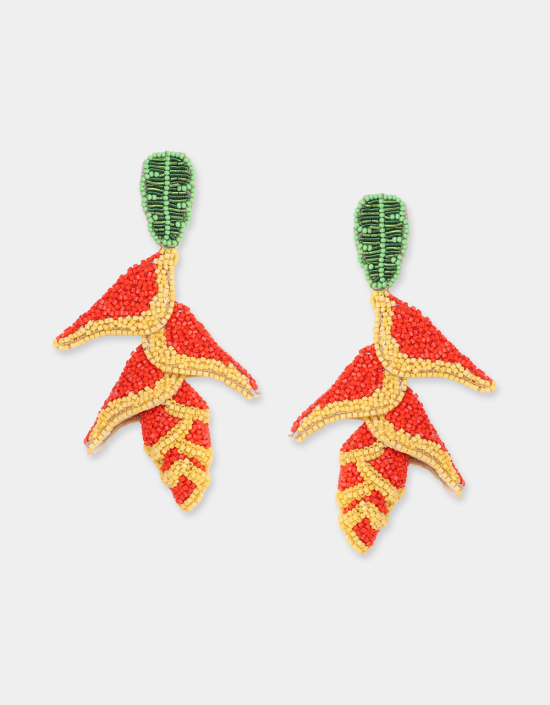 Heliconia Earrings