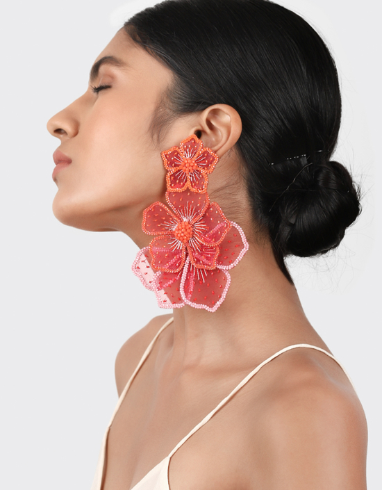 Maxi Peonie Earrings