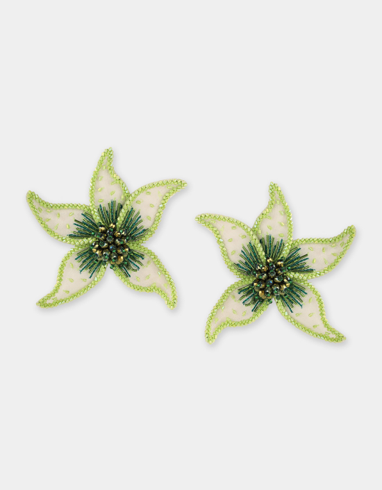 Star Flower Earrings