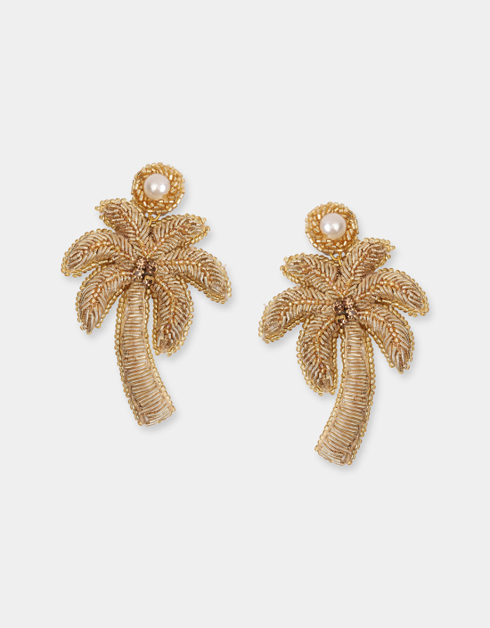 Palm Tree Earrings