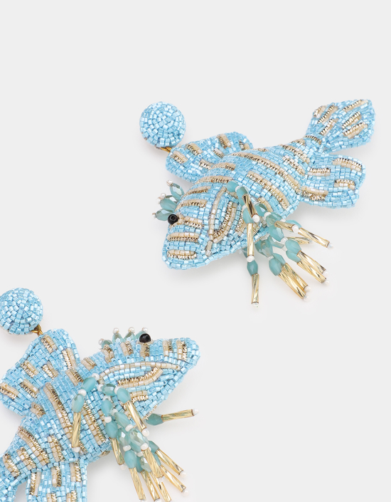 Lion Fish Earrings