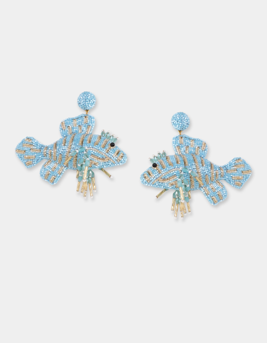 Lion Fish Earrings