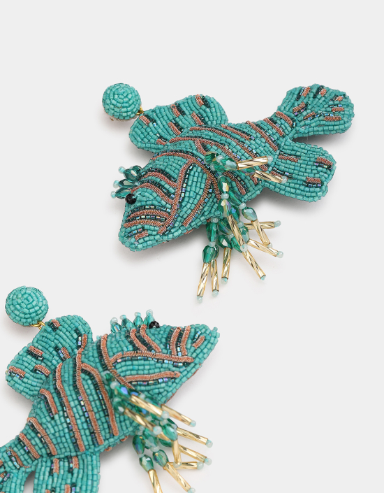 Lion Fish Earrings