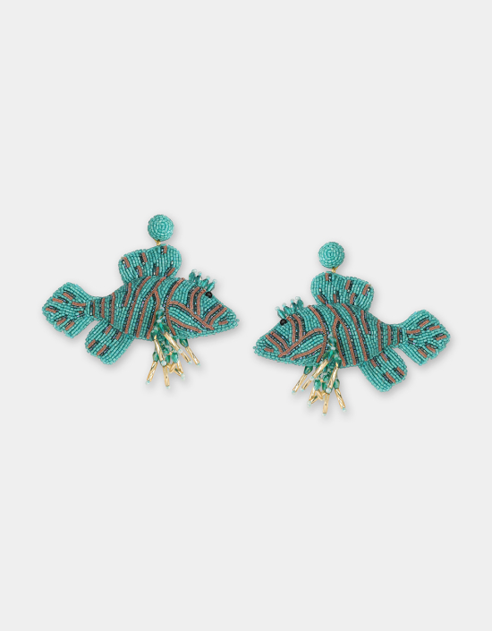 Lion Fish Earrings