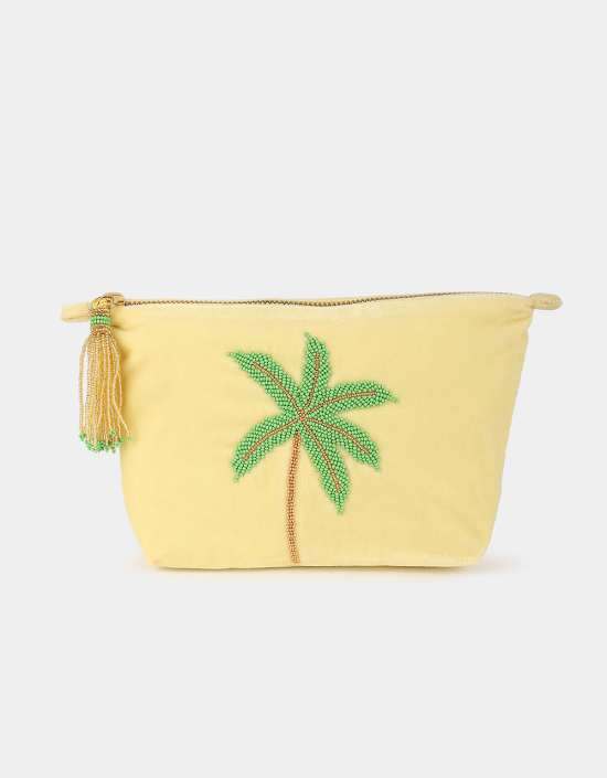 Palm Tree Make Up Bag