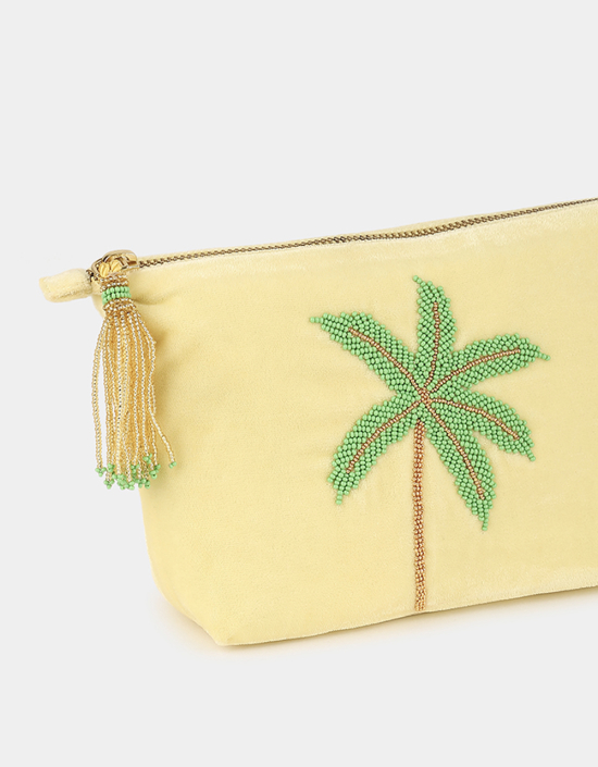Palm Tree Make Up Bag