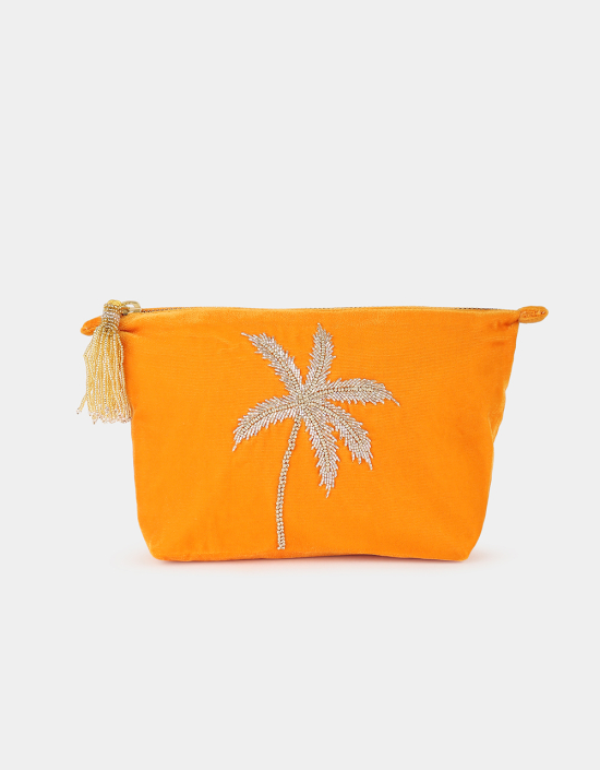 Palm Tree Make Up Bag