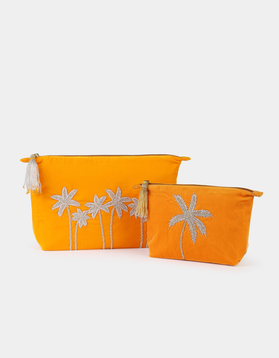 Palm Tree Make Up Bag
