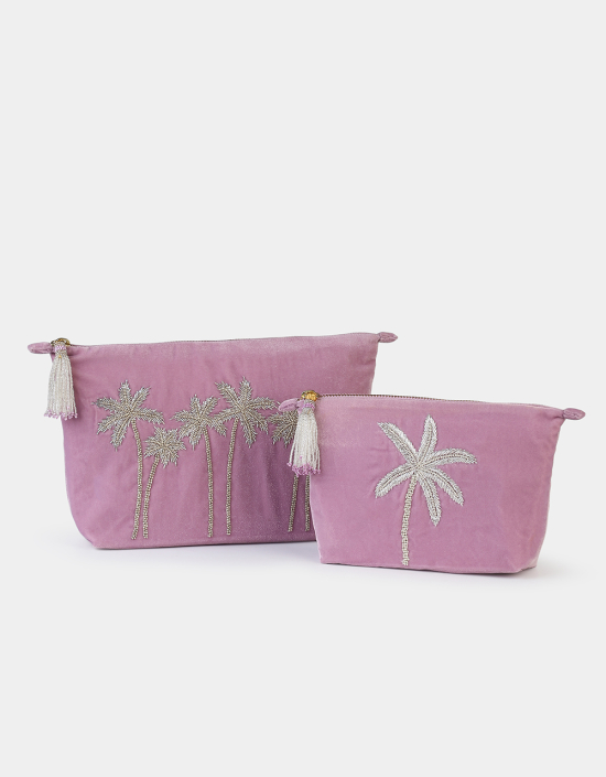 Palm Tree Make Up Bag