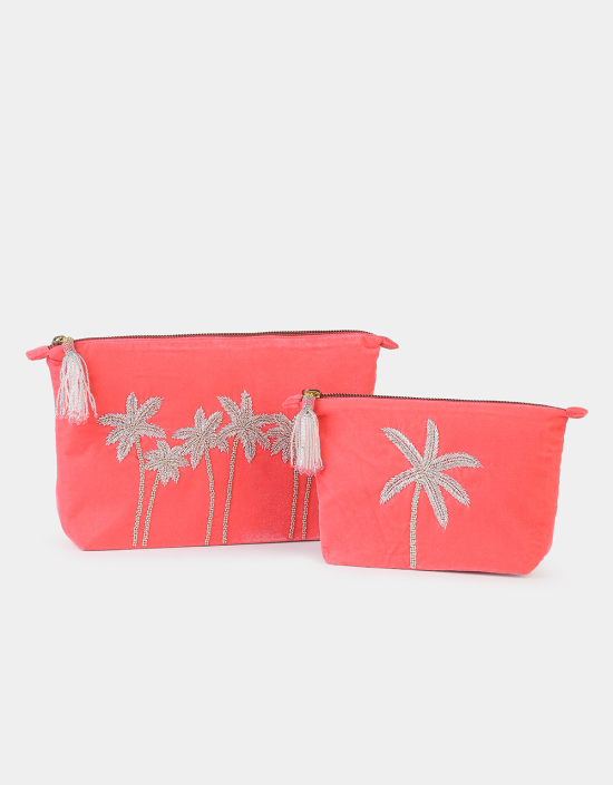 Palm Tree Make Up Bag