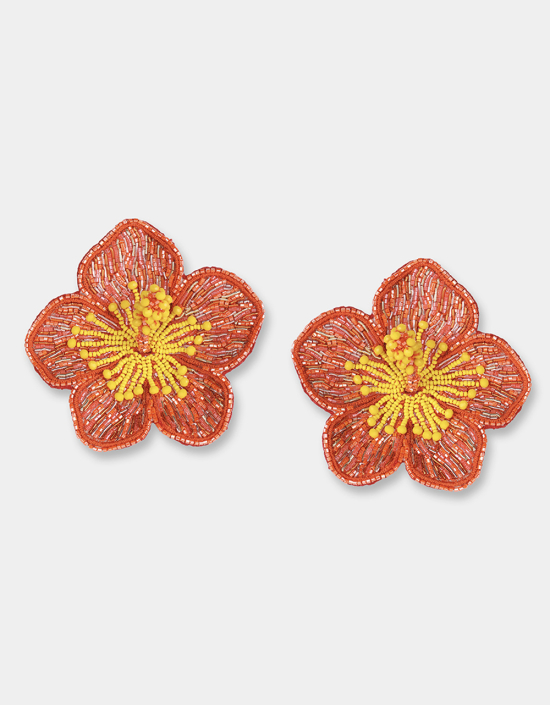 Hibiscus Earrings