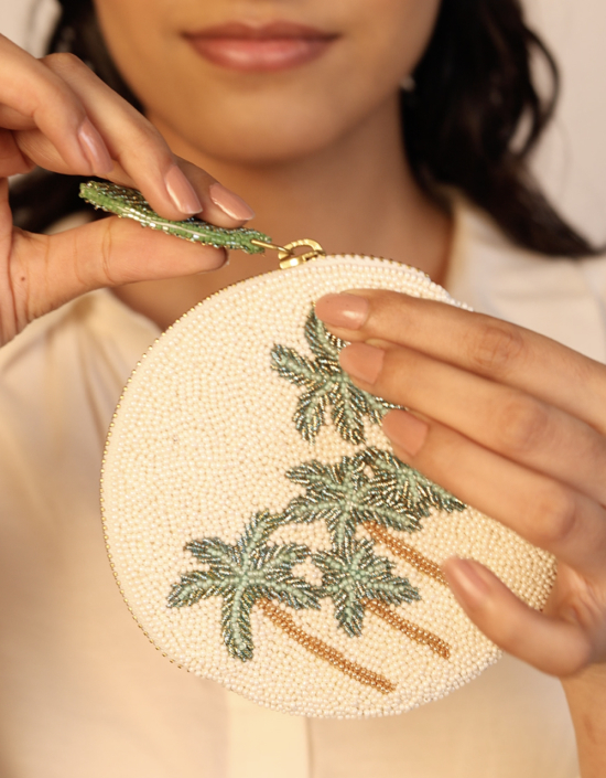 Palm Tree Coin Purse