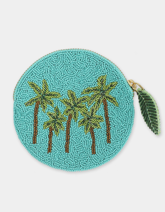 Palm Tree Coin Purse