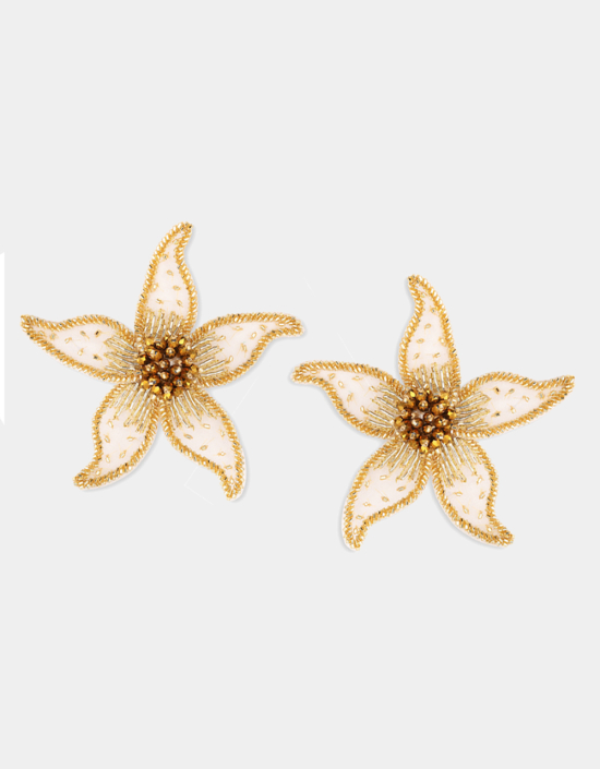 Star Flower Earrings