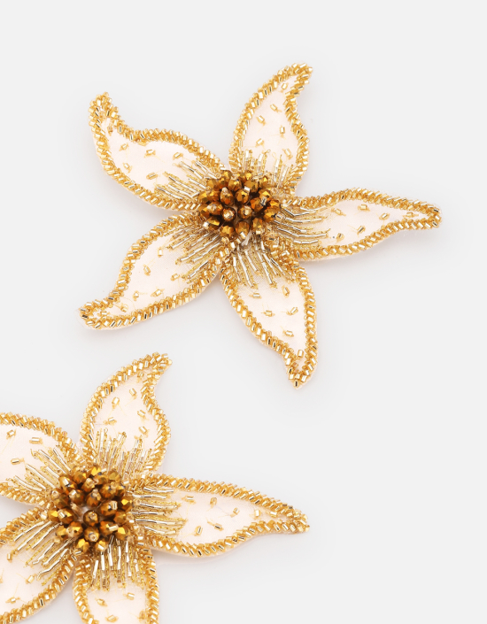 Star Flower Earrings