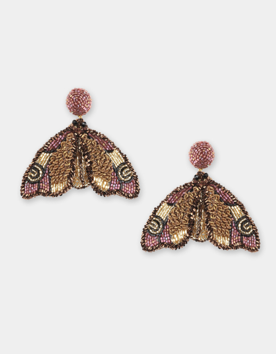 Moth Earrings