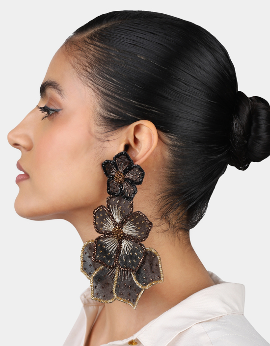 Maxi Peonie Earrings