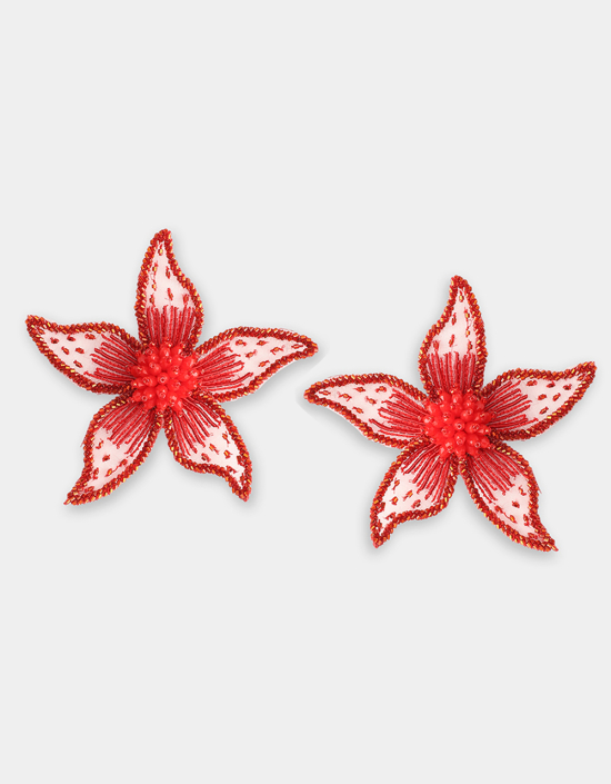 Star Flower Earrings