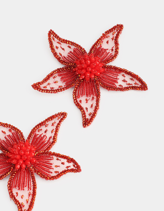 Star Flower Earrings