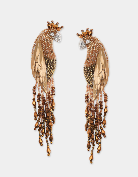 Peacock Earrings