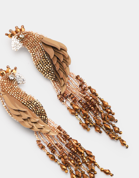 Peacock Earrings